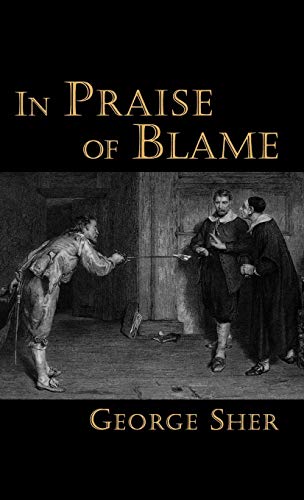 Beispielbild fr IN PRAISE OF BLAME. zum Verkauf von Burwood Books