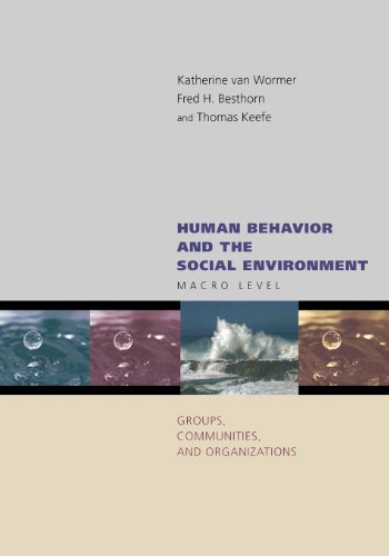 Imagen de archivo de Human Behavior and the Social Environment: Macro Level: Groups, Communities, and Organizations a la venta por ThriftBooks-Atlanta
