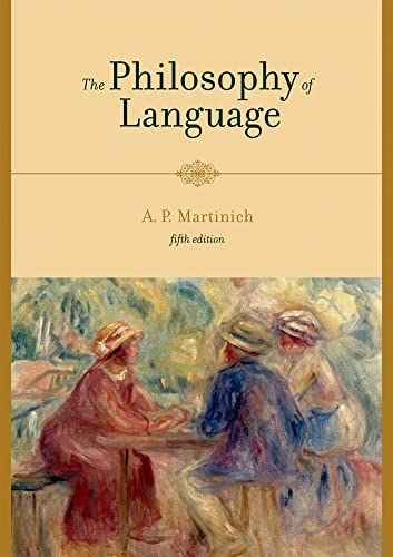 Imagen de archivo de The Philosophy of Language a la venta por ThriftBooks-Dallas