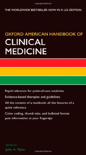 Beispielbild fr Oxford American Handbook of Clinical Medicine (Oxford American Handbooks in Medicine) zum Verkauf von Wonder Book