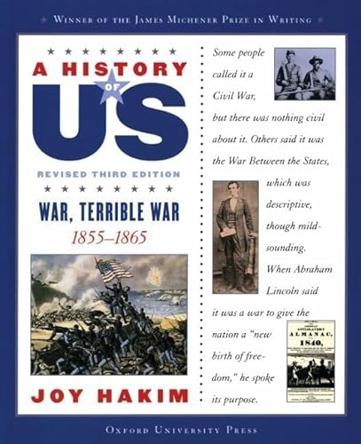 Beispielbild fr A History of US: War, Terrible War: 1855-1865 A History of US Book Six (A History of US, 6) zum Verkauf von Wonder Book
