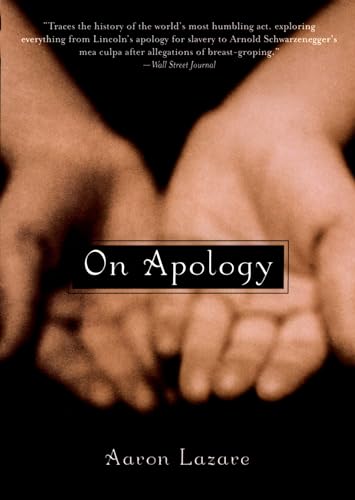 Imagen de archivo de On Apology a la venta por Blackwell's