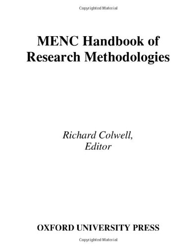 MENC Handbook of Research Methodologies Colwell, Richard