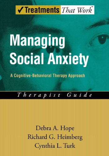 Stock image for Managing Social Anxiety: A Cognitive-Behavioral Therapy Approach Therapist Guide (Treatments That Work) for sale by Book Deals