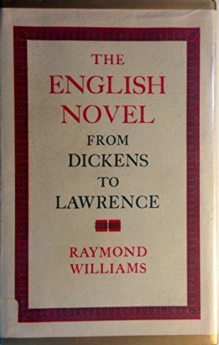 9780195190786: The English Novel: From Dickens to Lawrence