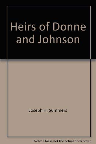 Stock image for Heirs of Donne and Johnson for sale by Better World Books: West