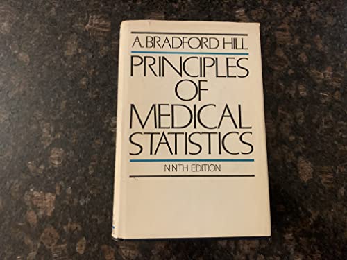 Imagen de archivo de Principles of Medical Statistics a la venta por Better World Books