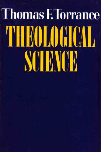 9780195200836: Theological Science