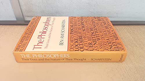 Beispielbild fr The Philosophers: Their Lives and the Nature of their Thought zum Verkauf von SecondSale