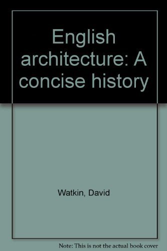 9780195201475: English architecture: A concise history