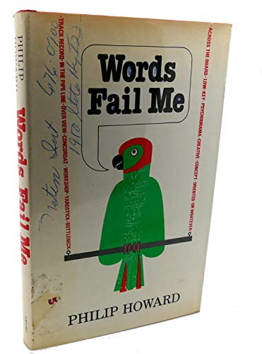 Words Fail Me (9780195202373) by Howard, Philip