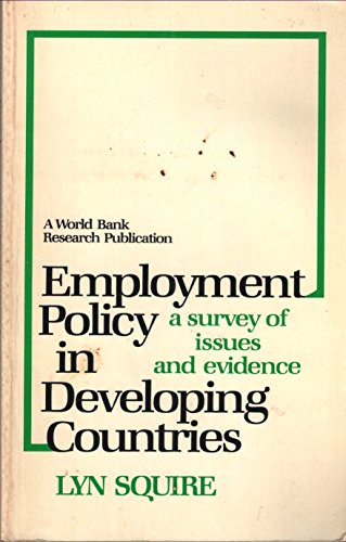 9780195202670: Employment Policy in Developing Countries