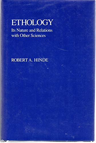 9780195203707: Ethology: Its Nature and Relations with Other Sciences (Masterguides S.)