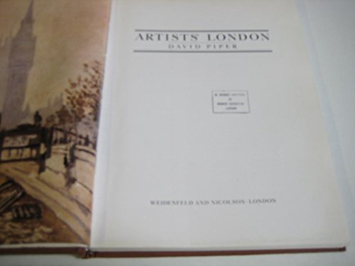 Stock image for The Artists' London for sale by Better World Books