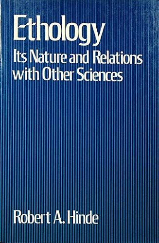 Imagen de archivo de Ethology : Its Nature and Relations with Other Sciences a la venta por Better World Books