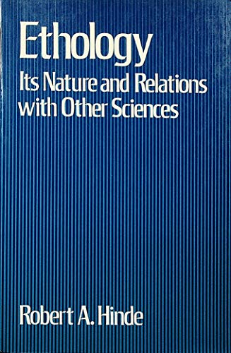 Stock image for Ethology : Its Nature and Relations with Other Sciences for sale by Better World Books