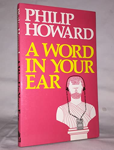 Imagen de archivo de A Word in Your Ear a la venta por Better World Books: West