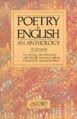 Stock image for Poetry in English: An Anthology for sale by HPB-Diamond