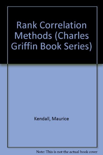 9780195208375: Rank Correlation Methods (Charles Griffin Book Series)