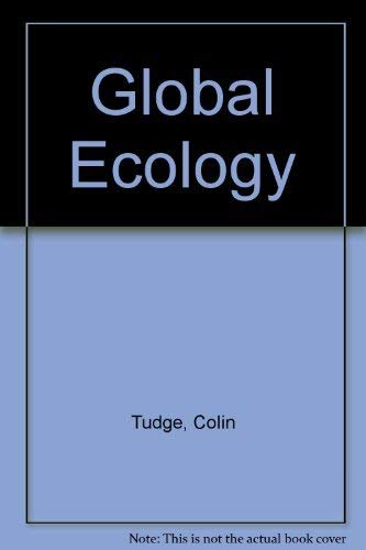 Beispielbild fr Global Ecology zum Verkauf von Better World Books