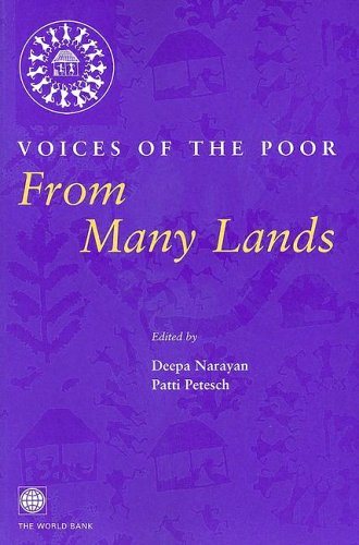 Stock image for Voices of the Poor: From Many Lands (World Bank Publication) for sale by Ergodebooks