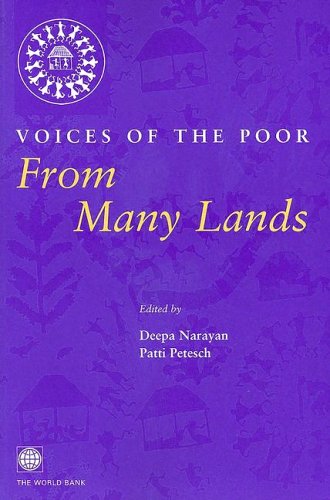 Stock image for Voices of the Poor: From Many Lands (World Bank Publication) for sale by SecondSale