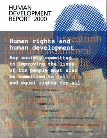 Imagen de archivo de Human Development Report, 2000 a la venta por BookHolders