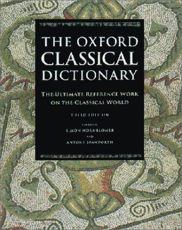 Stock image for The Oxford Classical Dictionary for sale by Half Price Books Inc.