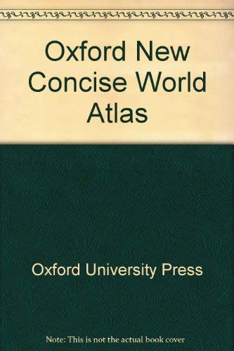 9780195221558: Oxford New Concise World Atlas