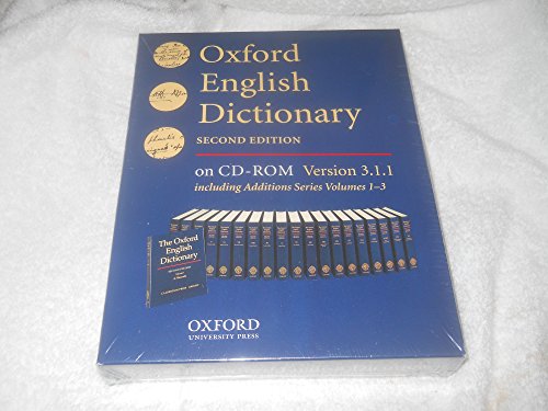 9780195222173: Oxford English Dictionary: Single User Version