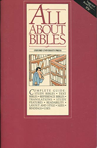9780195269512: All About Bibles
