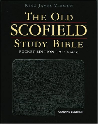 9780195271317: The Old Scofield Study Bible, KJV, Pocket Edition, Genuine Leather