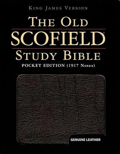 9780195271324: The Old Scofield Study Bible, KJV, Pocket Edition, Genuine Leather Burgundy