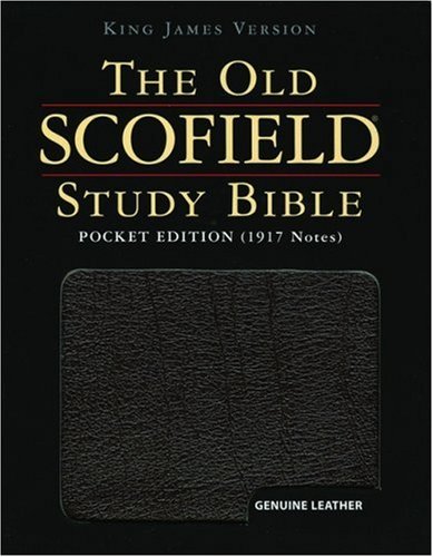 9780195271324: The Old Scofield Study Bible, KJV, Pocket Edition, Genuine Leather Burgundy