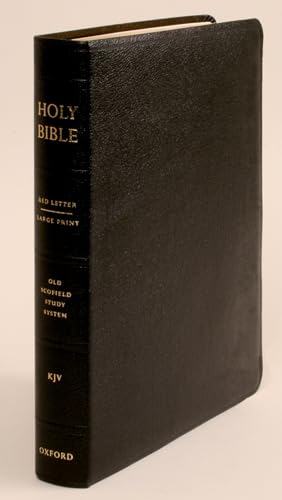 Imagen de archivo de The Old Scofield? Study Bible, KJV, Large Print Edition (Black Genuine Leather) a la venta por SecondSale