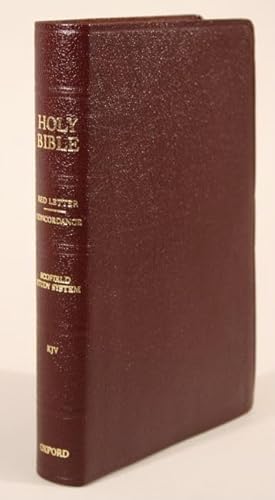 9780195274615: Old Scofield Study Bible-KJV-Classic: King James Version, Burgundy Bonded Leather, Classic Edition