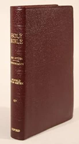 Imagen de archivo de 294RL BURG INDEXED OLD SCOFIELD STUDY BIBLE KJV 2ND READER'S ED. GENUINE LEA a la venta por INDOO