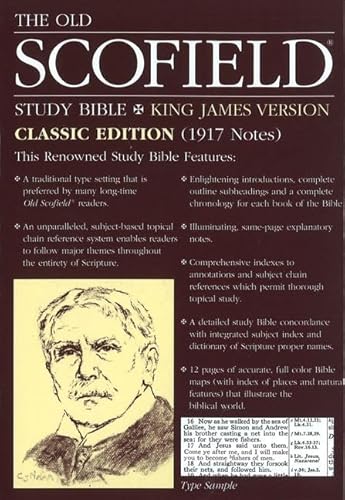 9780195274745: The Old Scofield Study Bible, KJV, Classic Edition (Thumb-Indexed, Navy Bonded Leather)