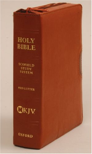 9780195275674: The Scofield Study Bible III, NKJV, Pocket Edition, Duradera Zipper Camel Brown