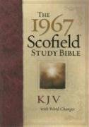 9780195277128: The 1967 Scofield Study Bible With Word Changes: King James Version, Burgandy Bonded Leather