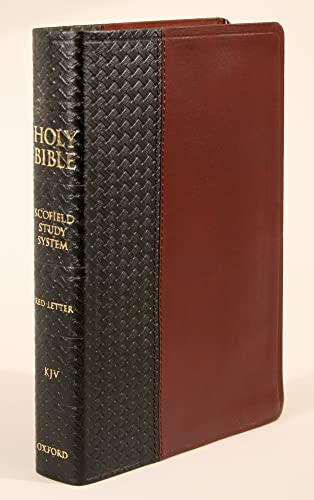 9780195278644: The Scofield Study Bible III, KJV: King James Version Black And Burgundy Bonded Leather Basketweave Index