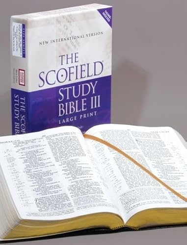 9780195280241: ScofieldRG Study Bible III, Large Print, NIV: New International Version, Burgandy Bonded Leather