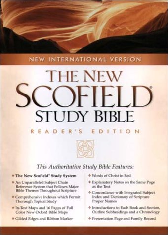 Imagen de archivo de The NIV Scofield Study Bible, Special Reader's Edition: New International Version a la venta por Ergodebooks