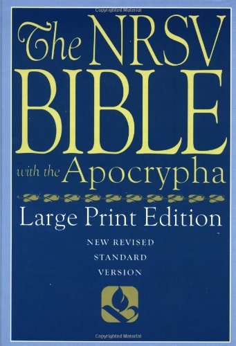9780195282313: The New Revised Standard Version Bible, Large Print Edition