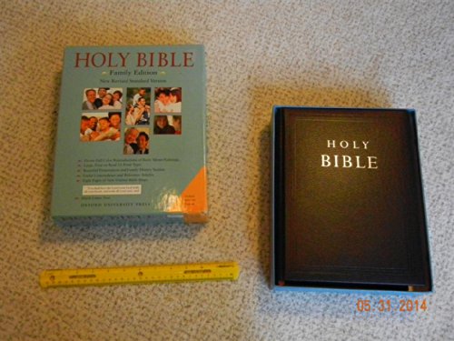 The Holy Bible: New Revised Standard Version (9780195282474) by Moser, Barry