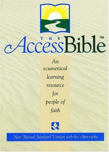 9780195282573: Access bible with Apocrypha: New Revised Standard Version Black Bonded Leather