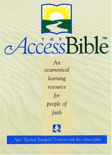 Stock image for The Access Bible, New Revised Standard Version with Apocrypha (Bonded Leather Black 9871A) for sale by Griffin Books