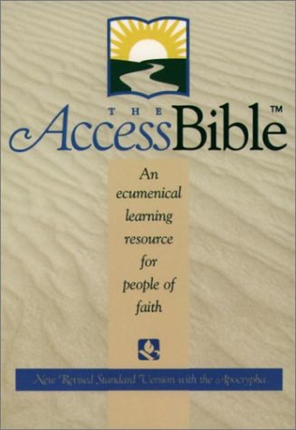 9780195282610: The Access Bible: New Revised Standard Version With Apocrypha, Black, Berkshire Leather
