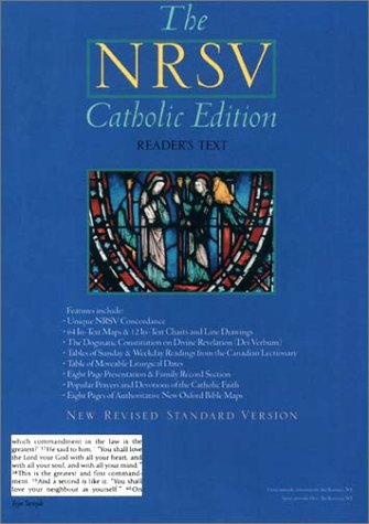 9780195282696: Holy Bible: New Revised Standard Version,imitation Burgundy Leather Bound, Catholic Bible