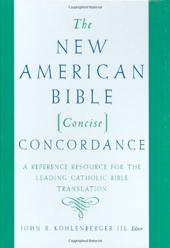 Imagen de archivo de The New American Bible Concise Concordance a la venta por SecondSale